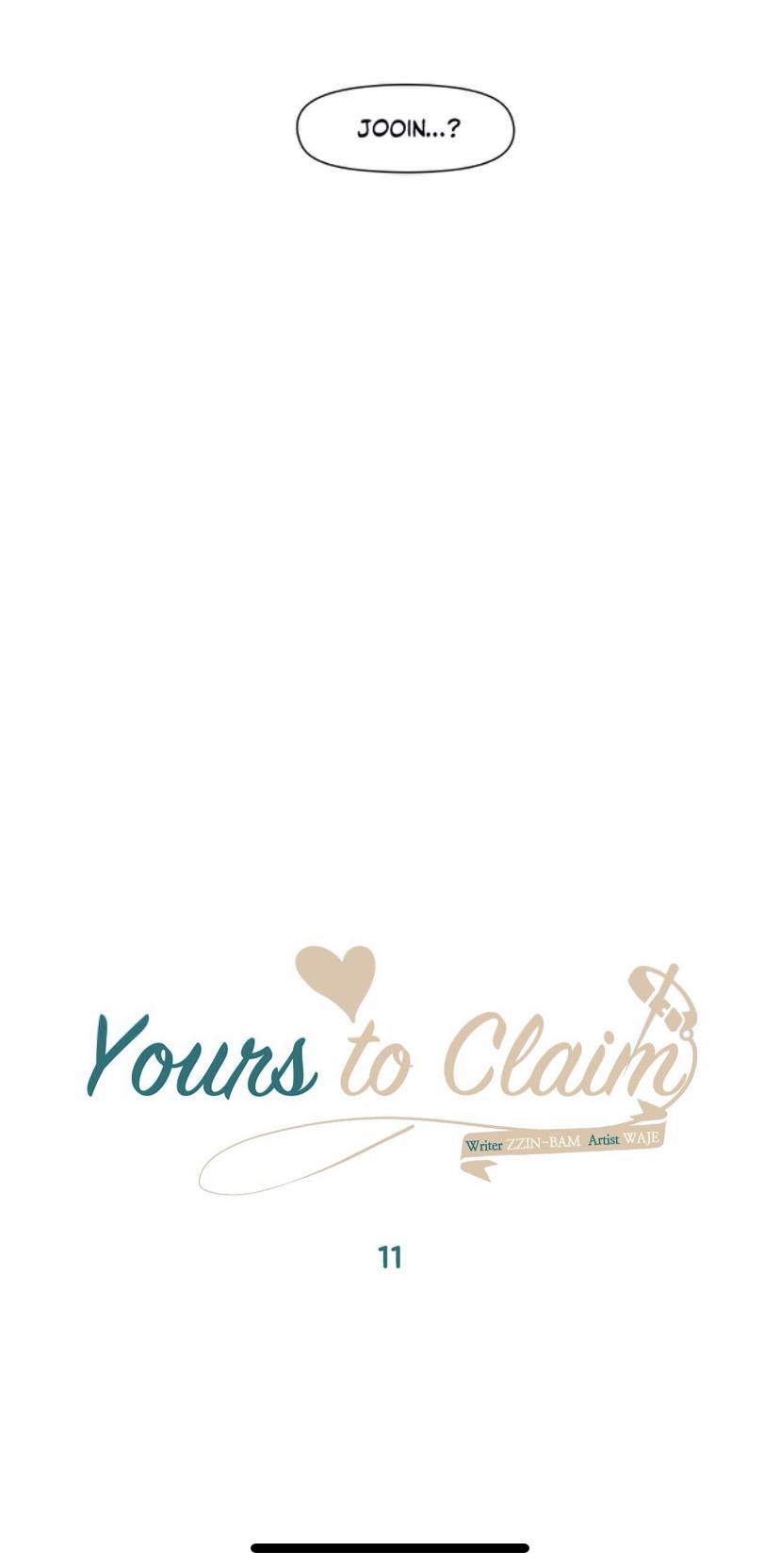 Yours To Claim - Page 1