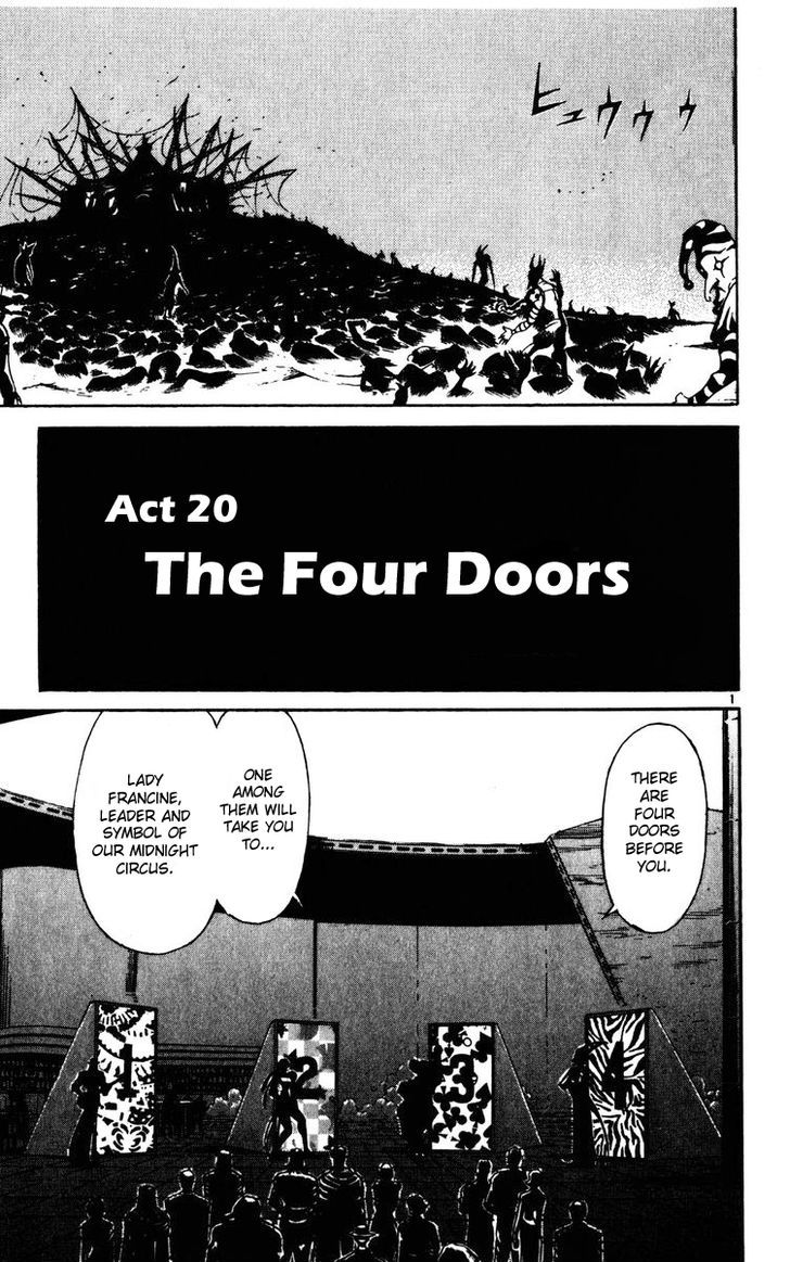 Karakuri Circus Chapter 176 : Karakuriã€Œfinal Actâ€”Act 20: The Four Doors - Picture 1
