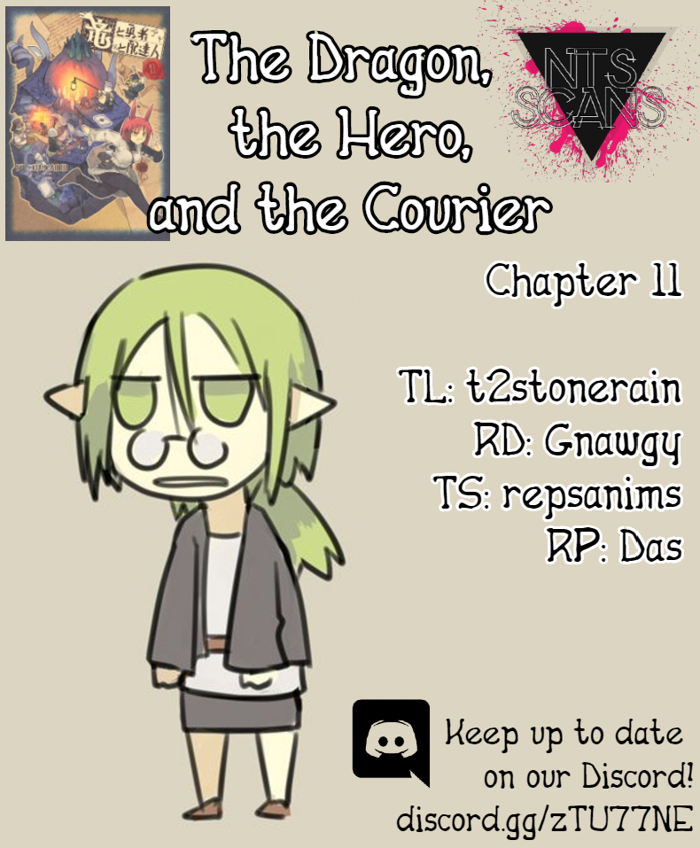 The Dragon, The Hero, And The Courier Vol.2 Chapter 11: Yoshida, The Slime, And The Home Visit - Picture 1