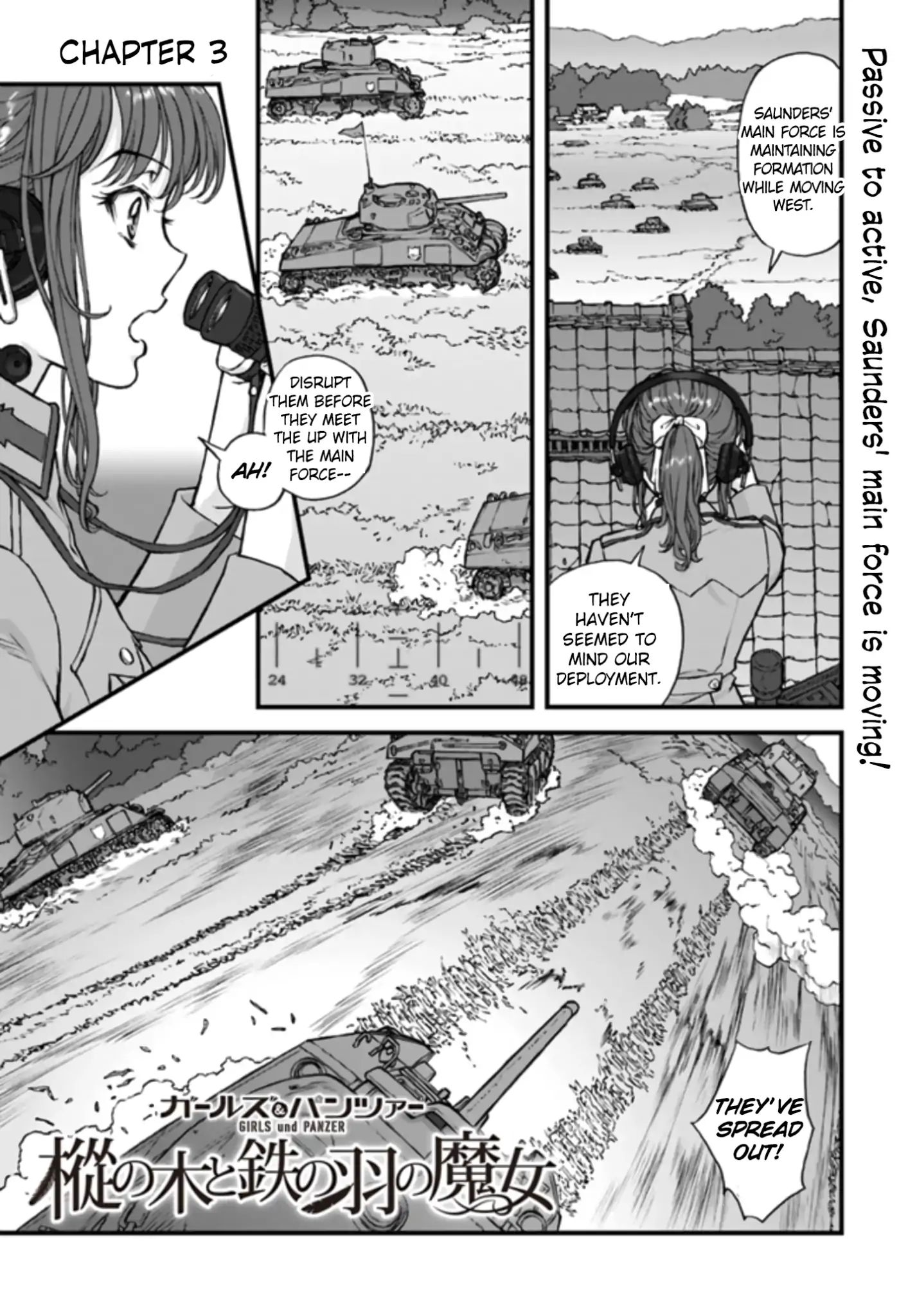 Girls Und Panzer - The Fir Tree And The Iron-Winged Witch Vol.1 Chapter 3 - Picture 1