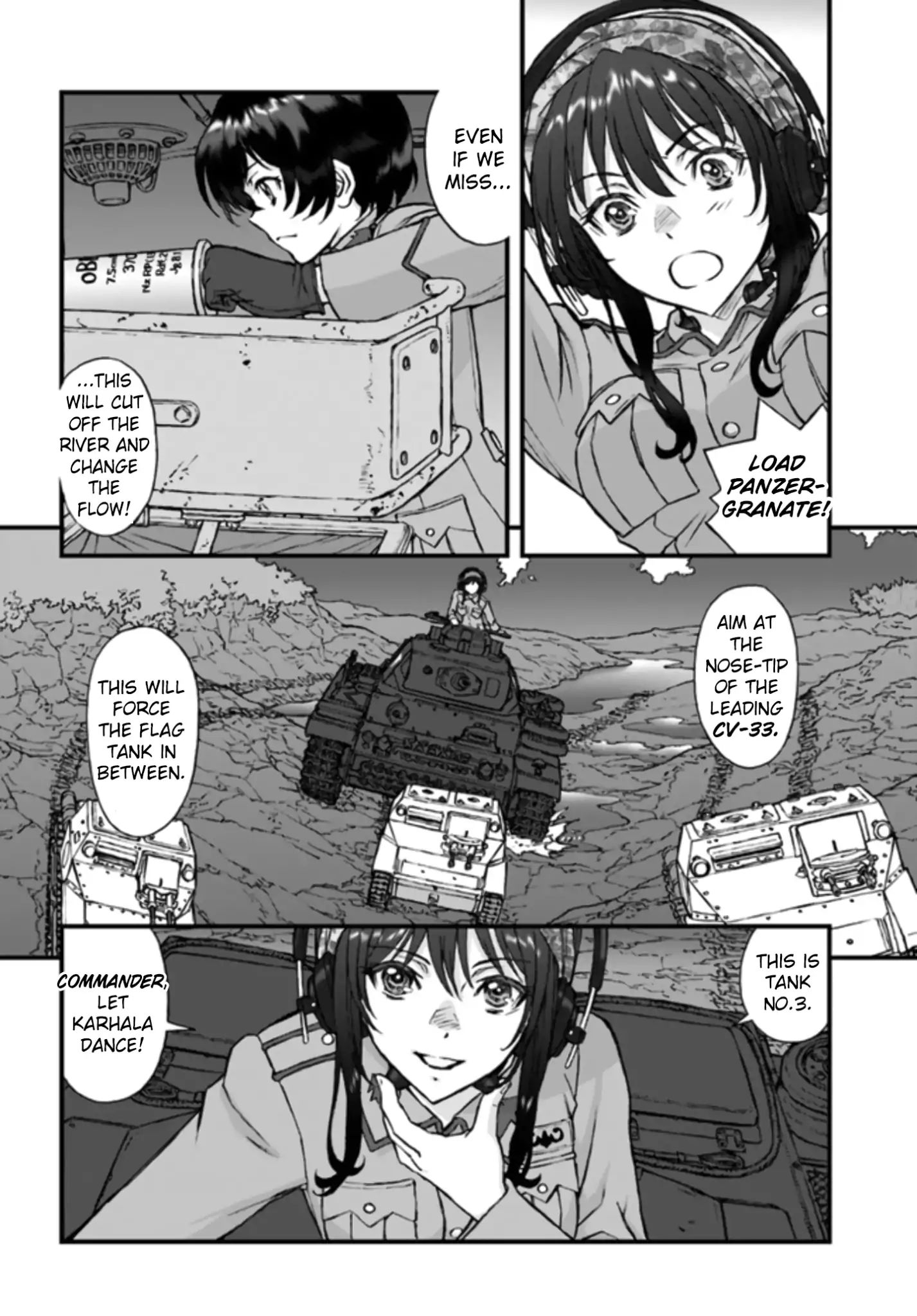 Girls Und Panzer - The Fir Tree And The Iron-Winged Witch Vol.1 Chapter 3 - Picture 3