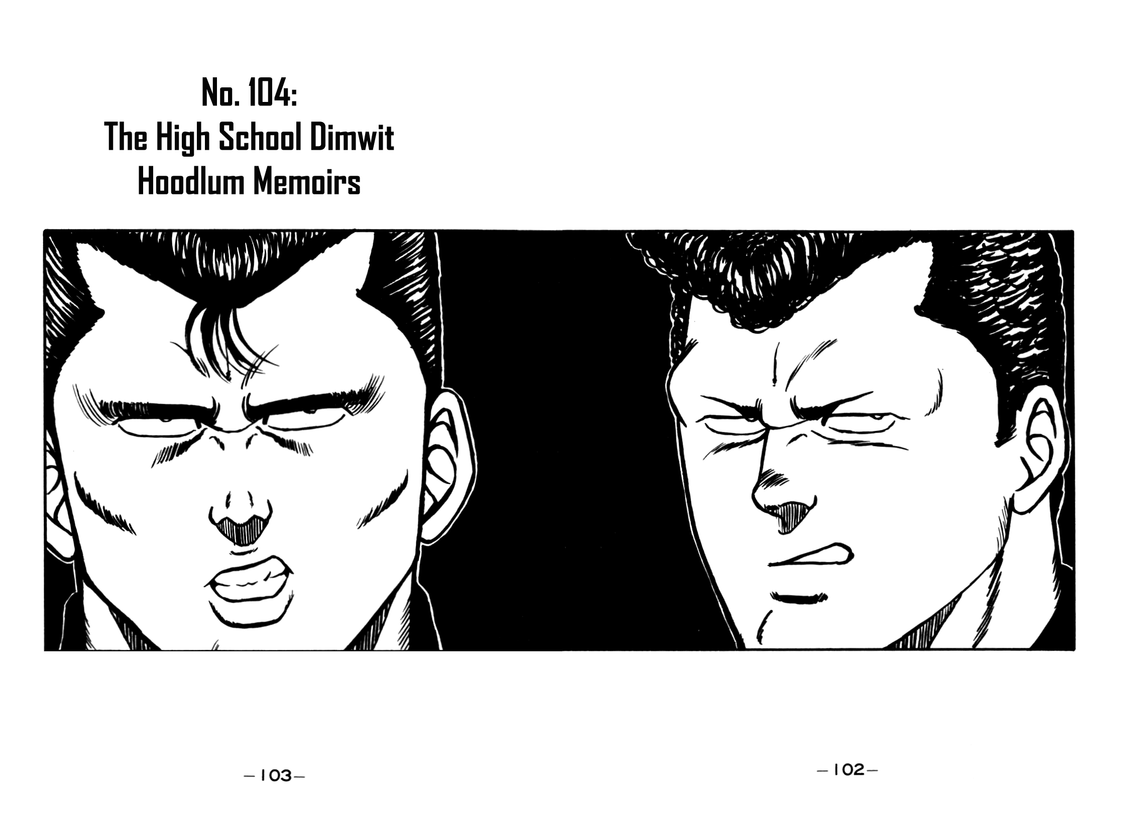 Be-Bop-Highschool Chapter 104: The High School Dimwit Hoodlum Memoirs - Picture 1