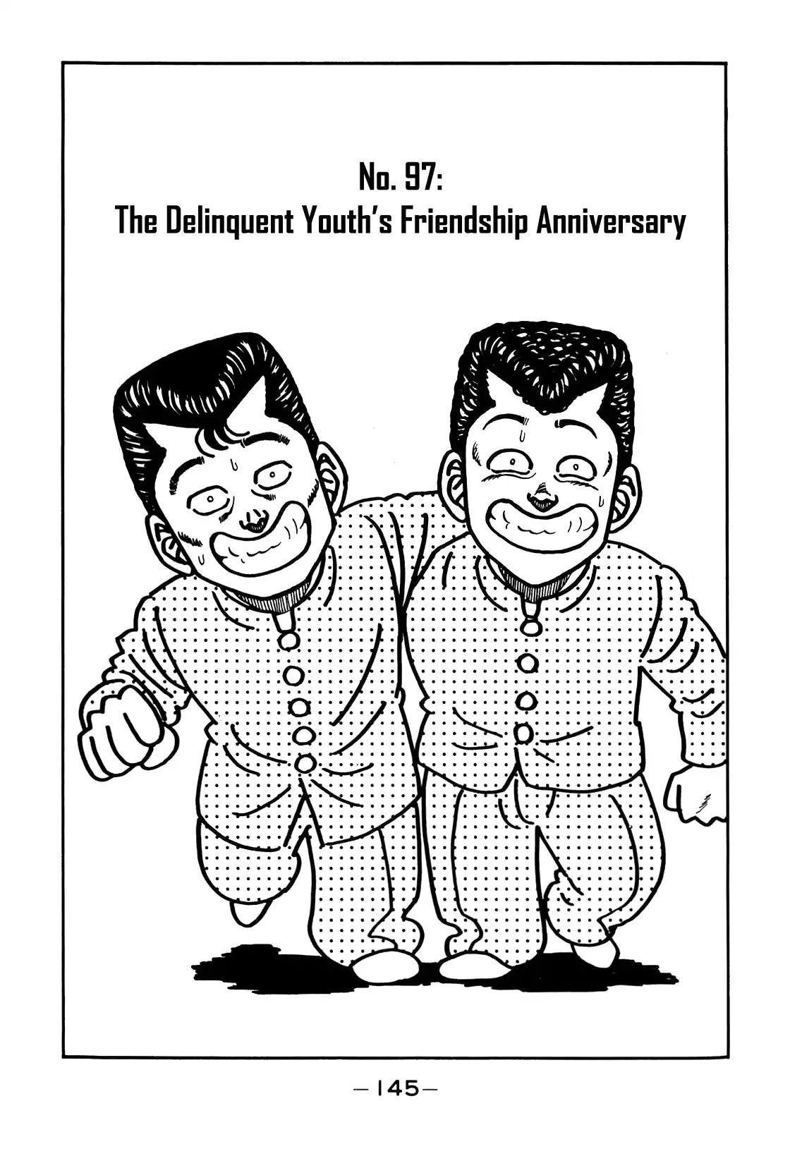 Be-Bop-Highschool Chapter 97: The Delinquent Youth's Friendship Anniversary - Picture 1