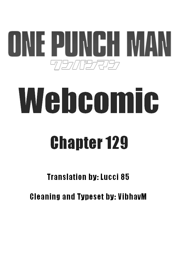 Onepunch-Man (One) Chapter 129 - Picture 1