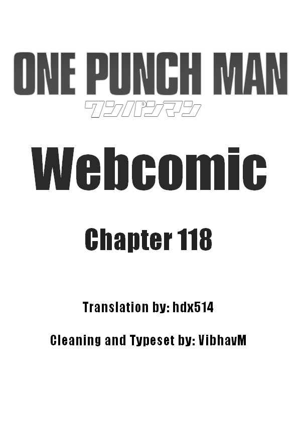 Onepunch-Man (One) Chapter 118 - Picture 1