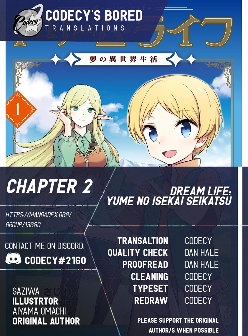 Dream Life: Yume No Isekai Seikatsu Chapter 2.1 - Picture 1