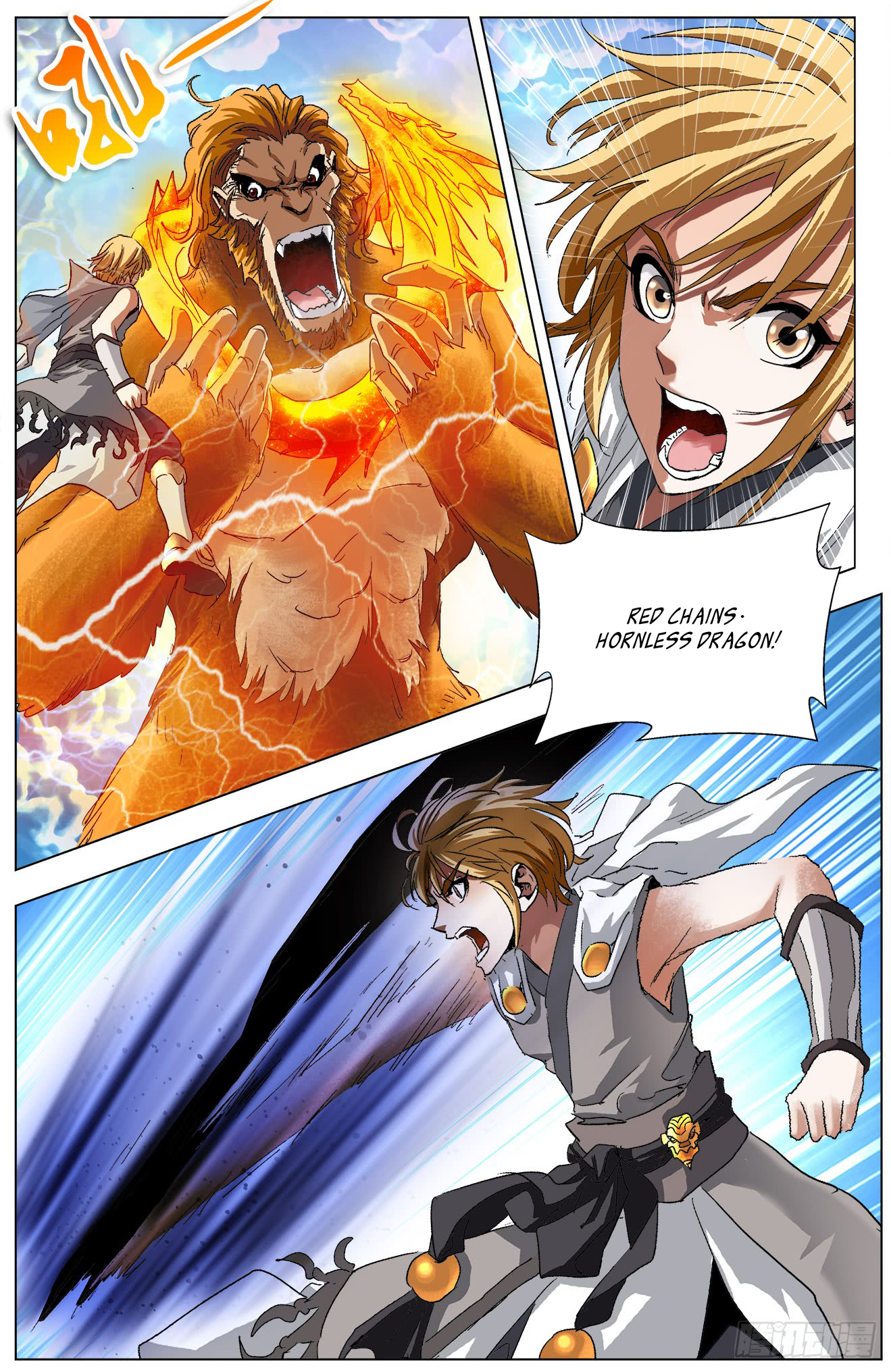 Battle Through The Heavens: Return Of The Beasts Chapter 10.2: Golden Ape's Law - Picture 3
