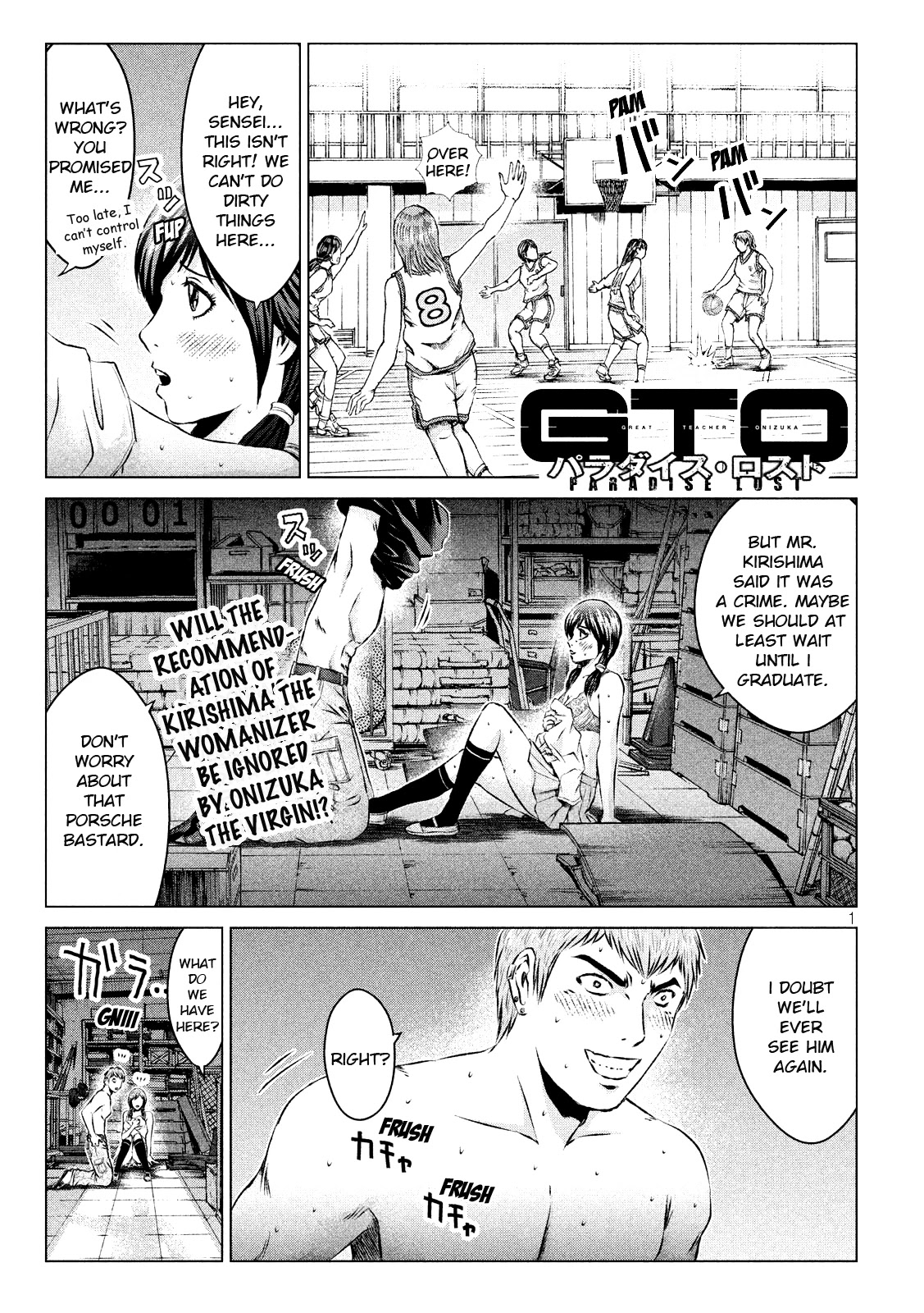Gto - Paradise Lost Chapter 102: Return Of The Animal - Picture 1
