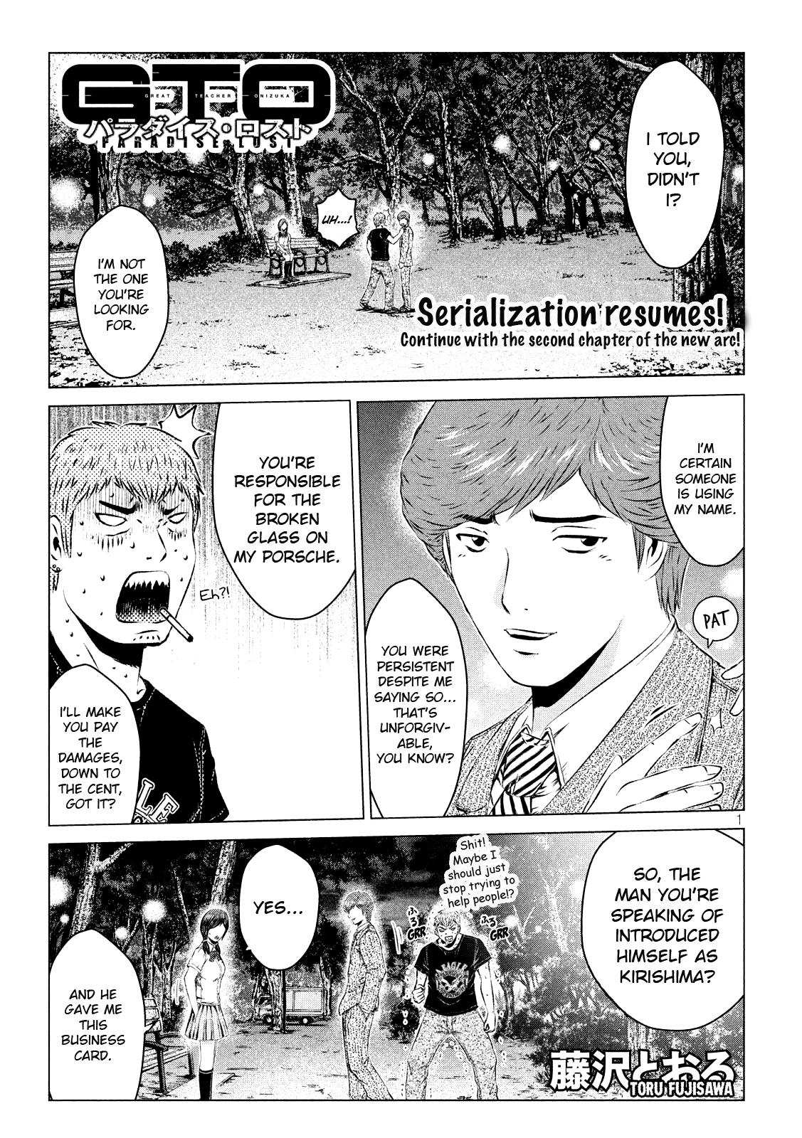 Gto - Paradise Lost Chapter 99 - Picture 1