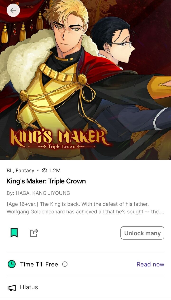 King's Maker Hiatus Announcement - Picture 1