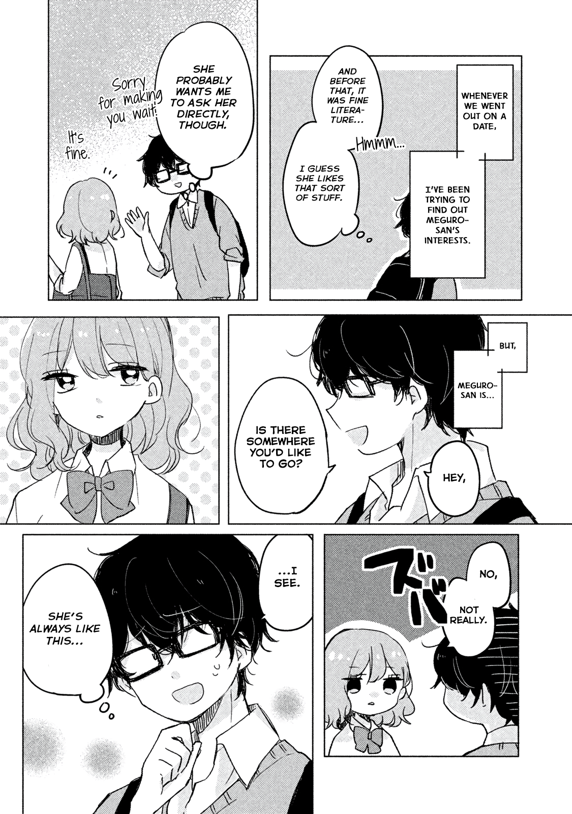 It's Not Meguro-San's First Time Vol.1 Chapter 3: I'm Okay With Whatever You Want - Picture 3