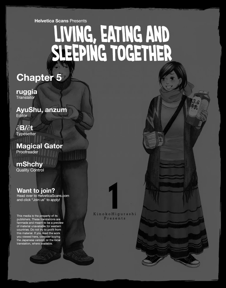 Living, Eating And Sleeping Together Chapter 5: Ikuta-San’S Story - Picture 1