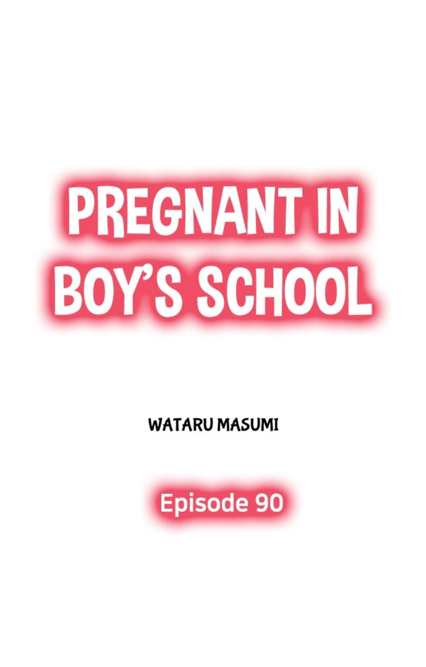 Pregnant In Boy's School Chapter 90 : The End - Picture 1