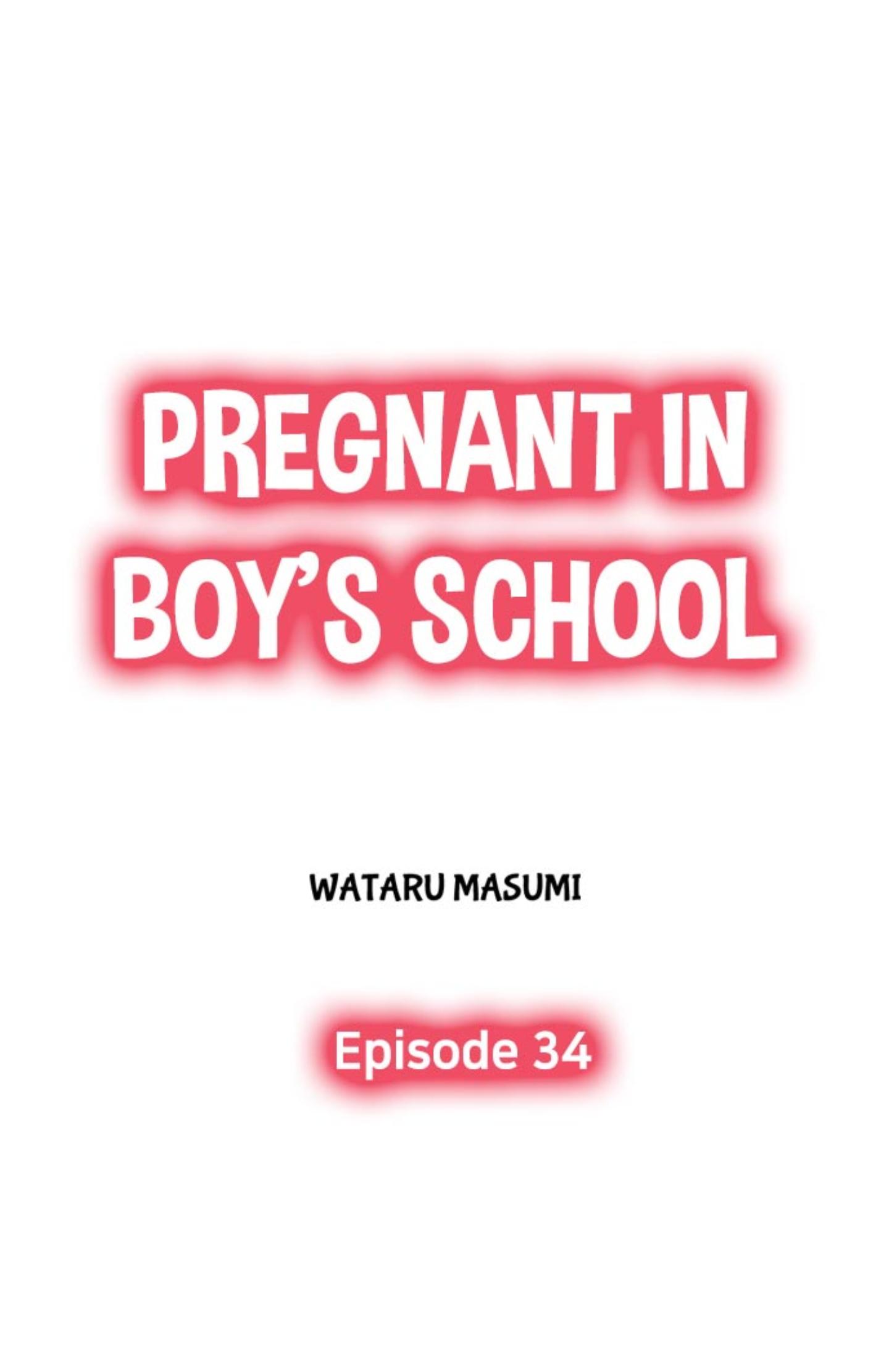 Pregnant In Boy's School Chapter 34 - Picture 1