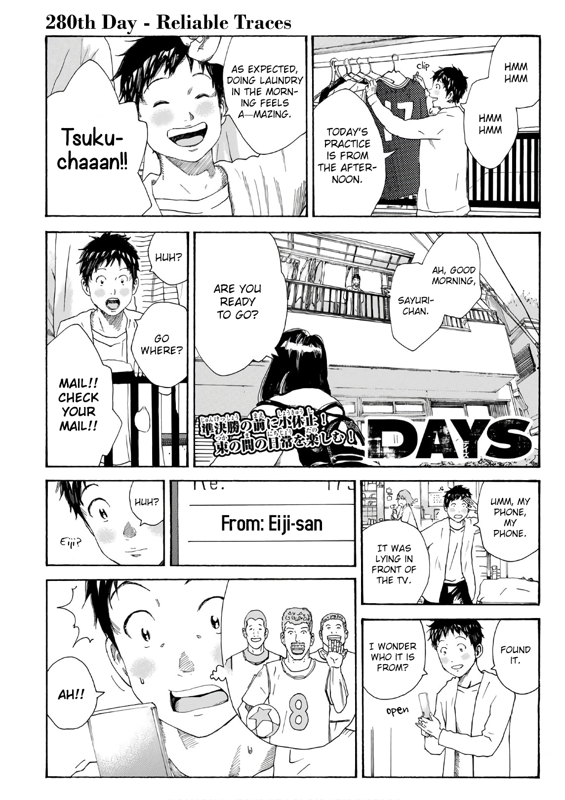 Days Vol.32 Chapter 280: Reliable Traces - Picture 2
