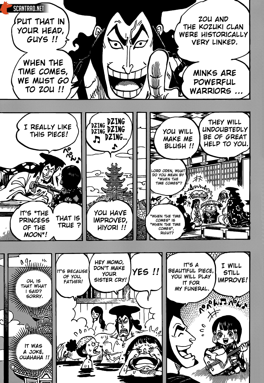 One Piece Chapter 973: The Kozuki Line - Picture 3