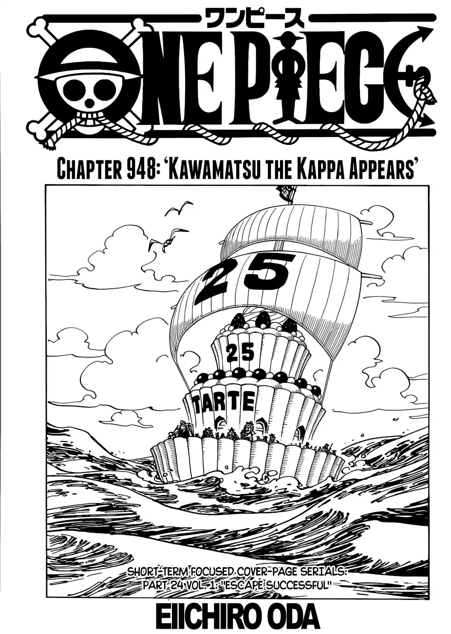 One Piece Chapter 948: Kawamatsu The Kappa Appears - Picture 1