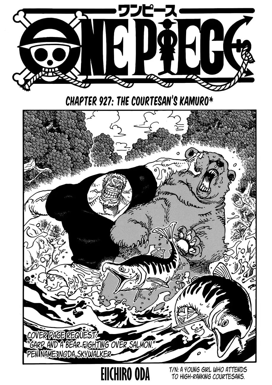One Piece Chapter 927 - Picture 1
