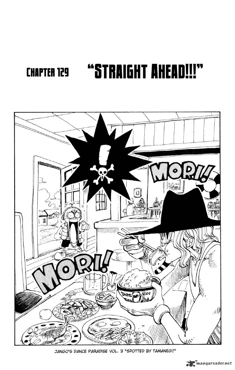 One Piece Chapter 129 : Heading Straight! - Picture 1