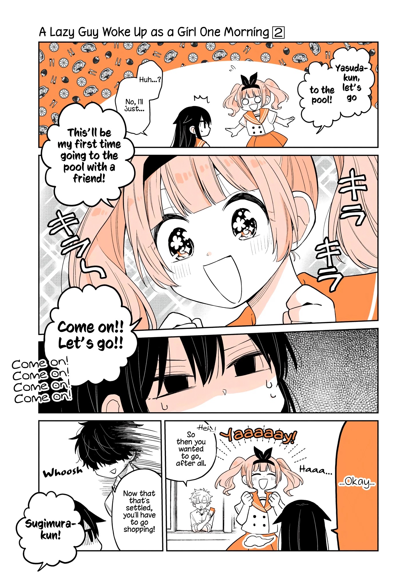 A Lazy Guy Woke Up As A Girl One Morning Chapter 14 - Picture 3