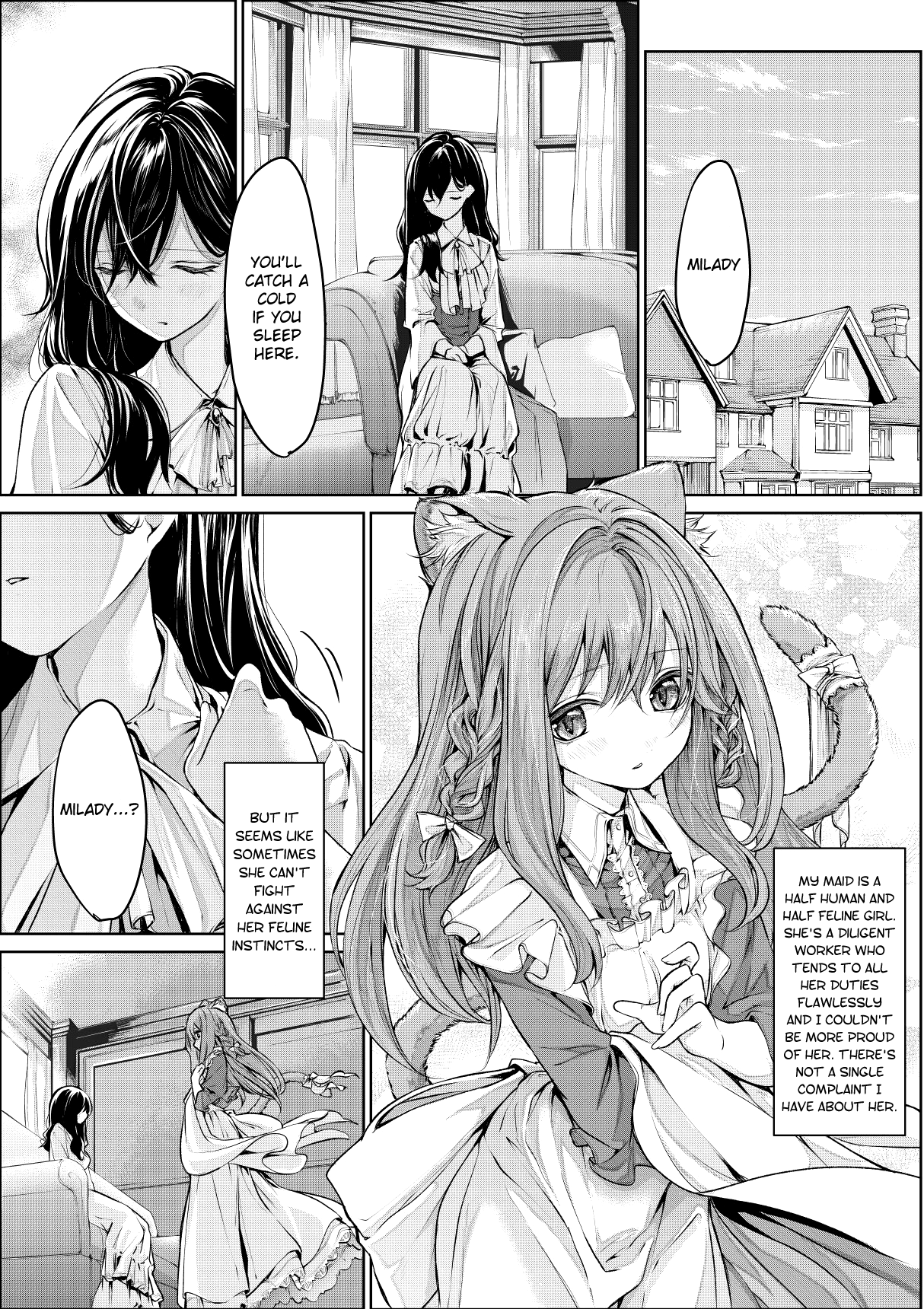 Cat Maid And Mistress - Page 1