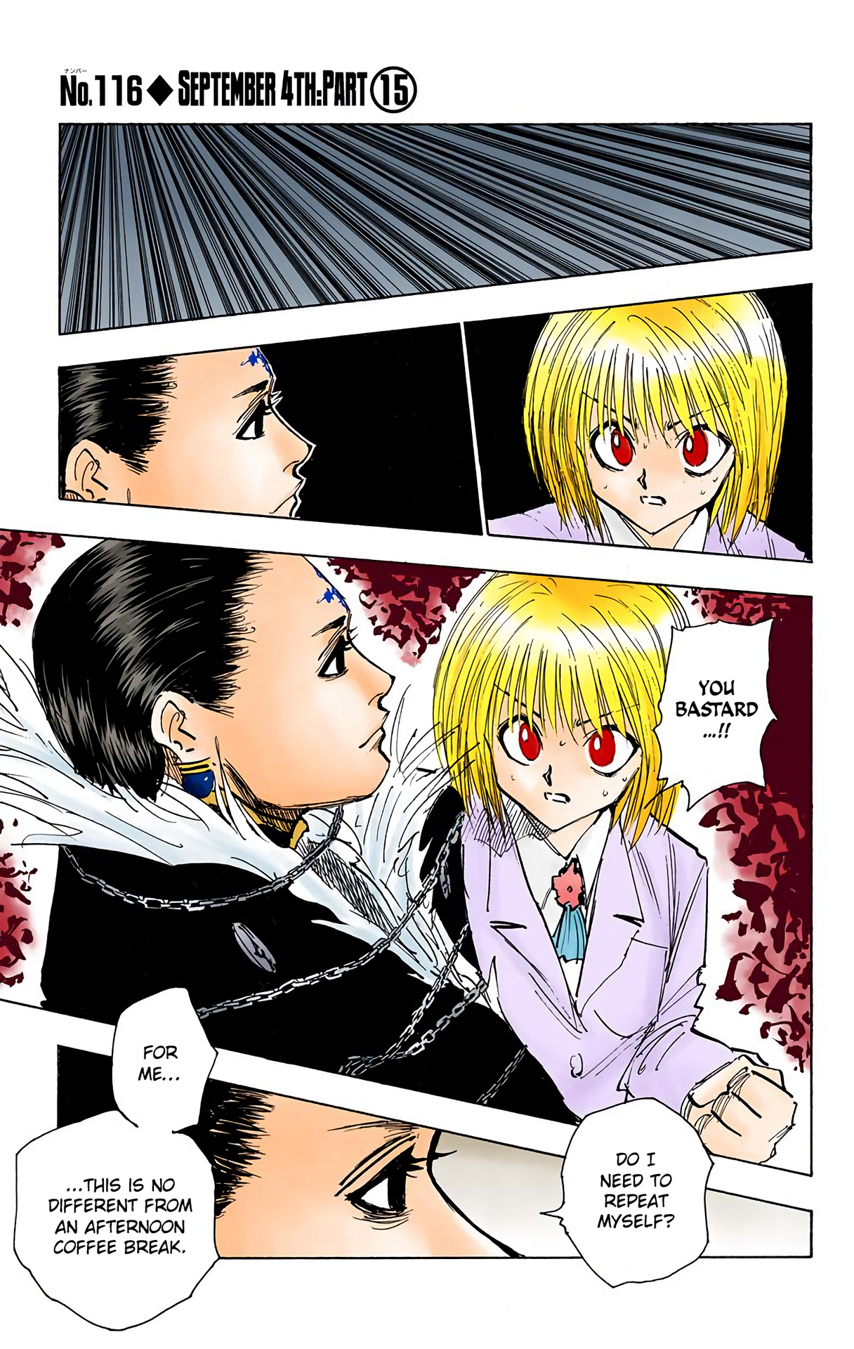Hunter X Hunter Full Color Vol.13 Chapter 116: September 4Th: Part 15 - Picture 3