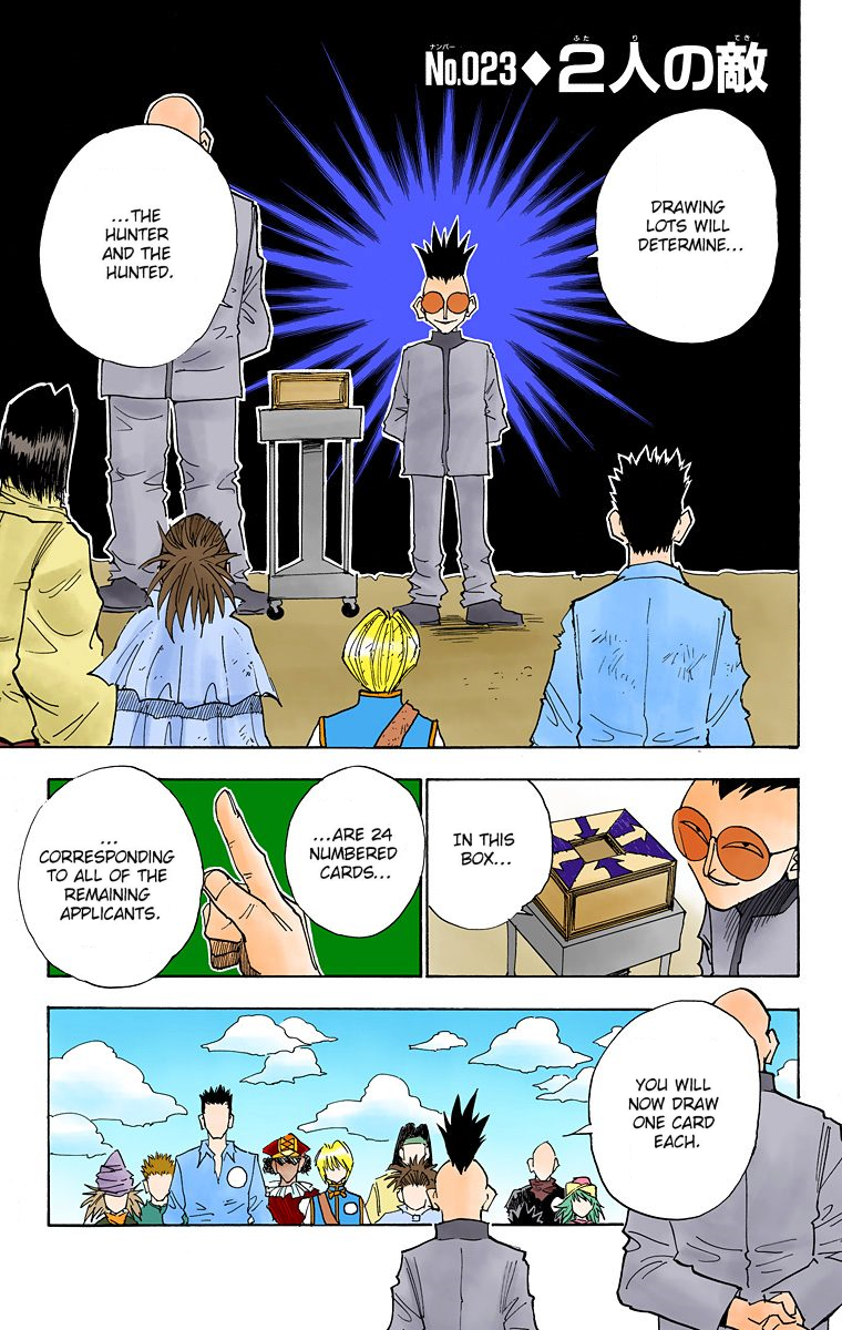 Hunter X Hunter Full Color Vol.3 Chapter 23: Two Enemies - Picture 1