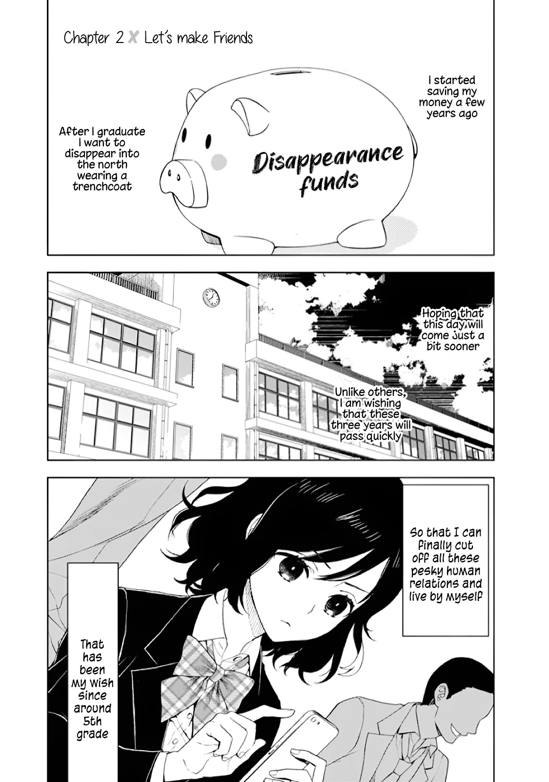 Misanthrope Na Kanojo Chapter 2: Let's Make Friends - Picture 2