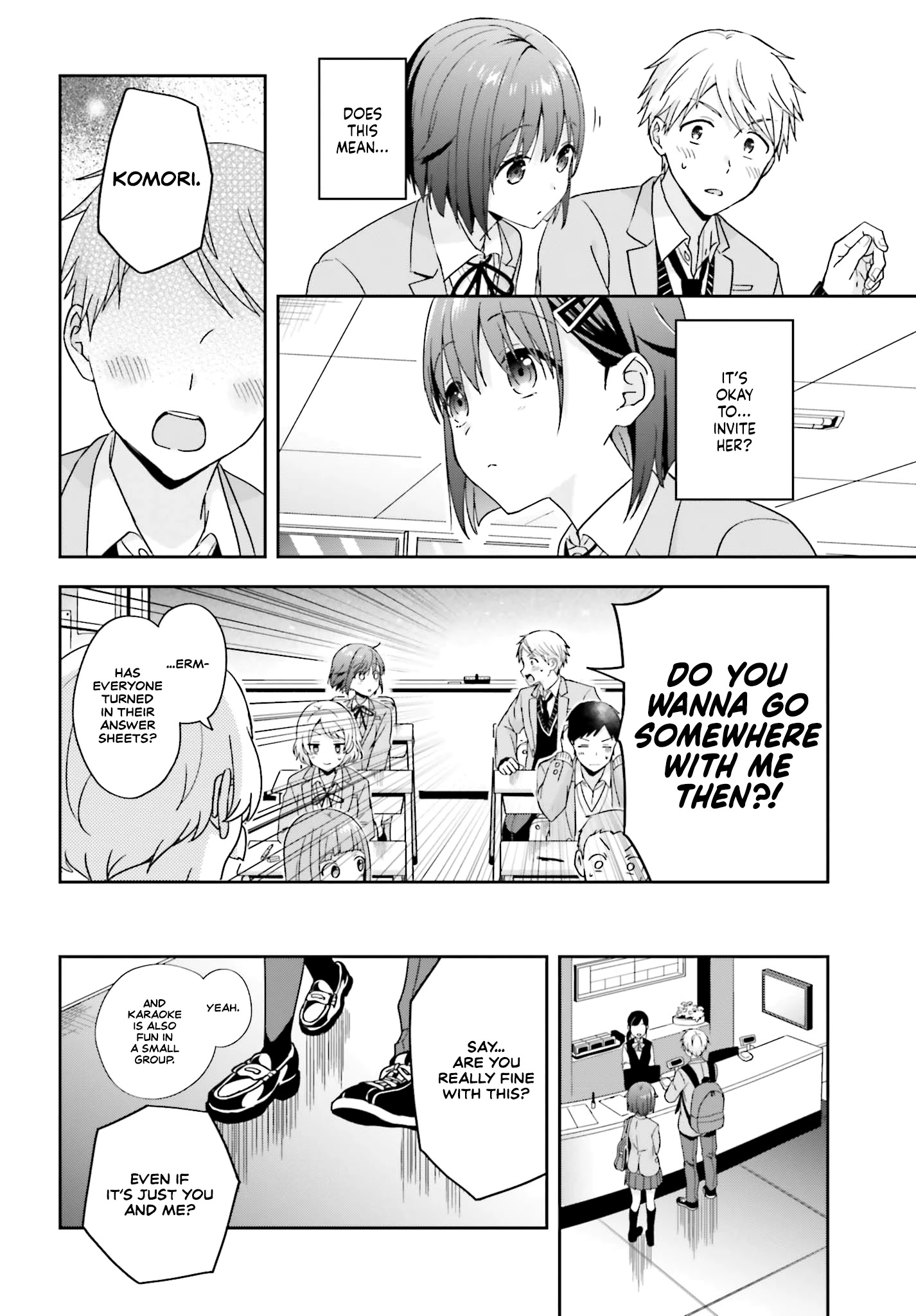 The Quiet Komori-San And The Loud Oobayashi-Kun Chapter 18 - Picture 2