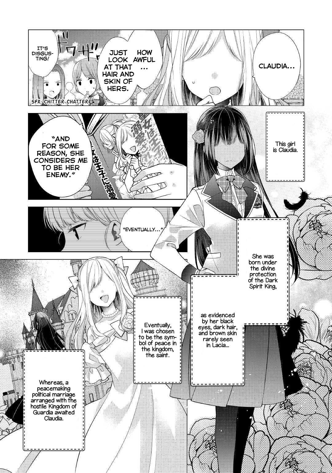I'm Not A Villainess!! Just Because I Can Control Darkness Doesn't Mean I'm A Bad Person! Vol.1 Chapter 1 - Picture 3