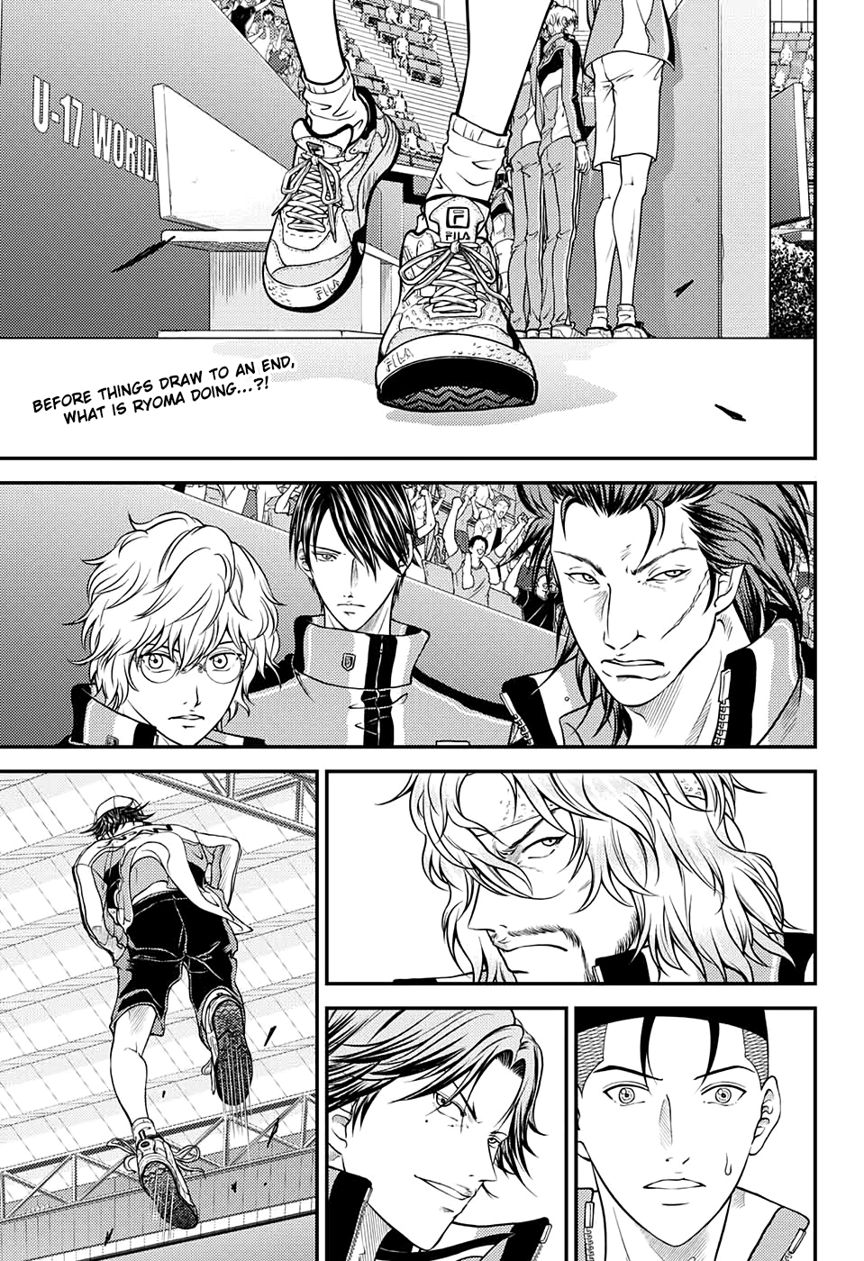 New Prince Of Tennis Vol.32 Chapter 314: Golden Age 314 Wordless Support - Picture 1
