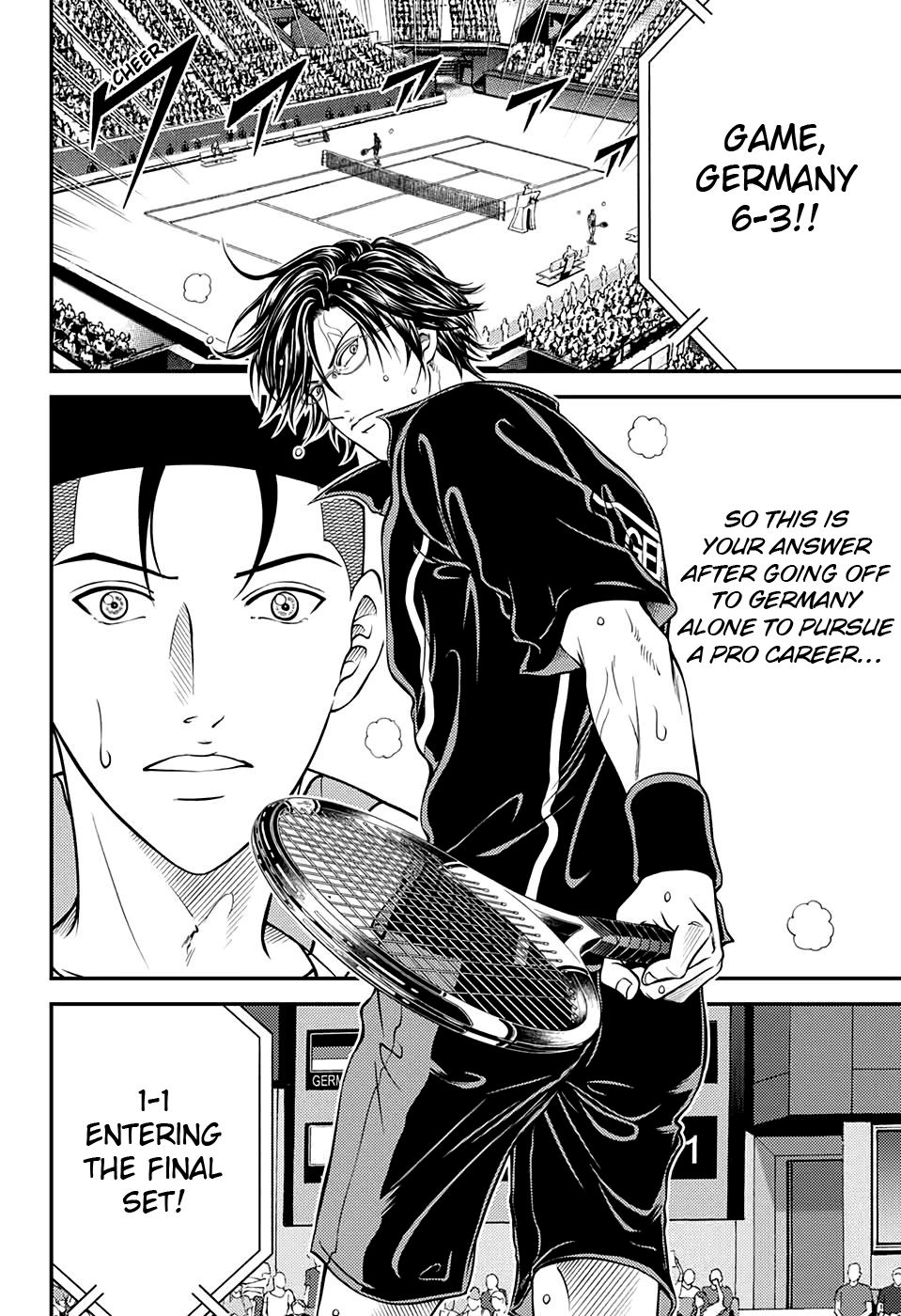 New Prince Of Tennis Chapter 307: Golden Age 307 The Stairway To Becoming A Pro - Picture 3