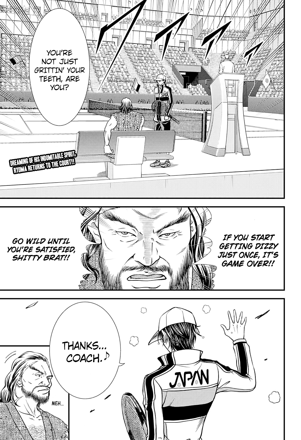 New Prince Of Tennis Chapter 259: Don't Quit Tennis - Picture 1