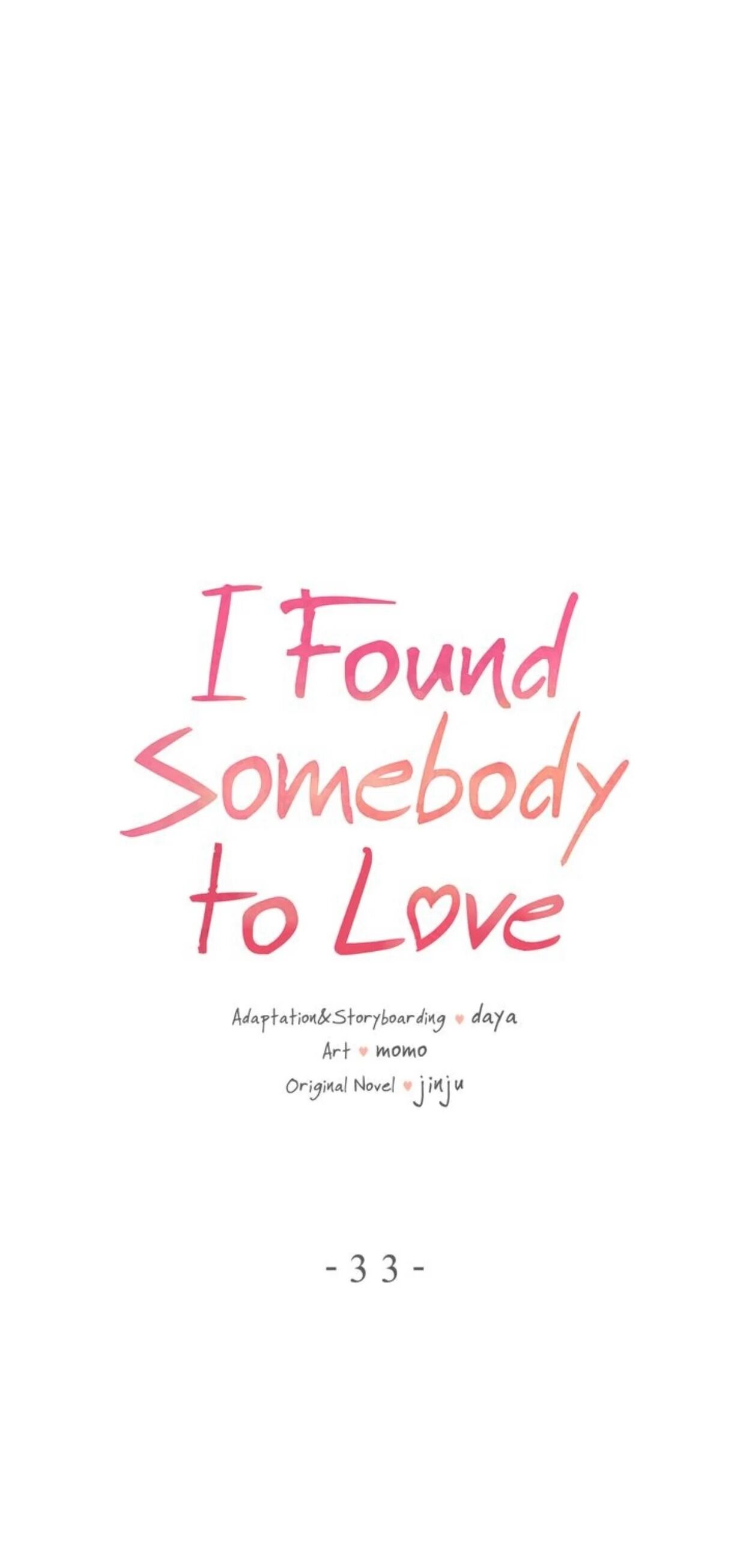 I Found Somebody To Love Chapter 33 - Picture 1