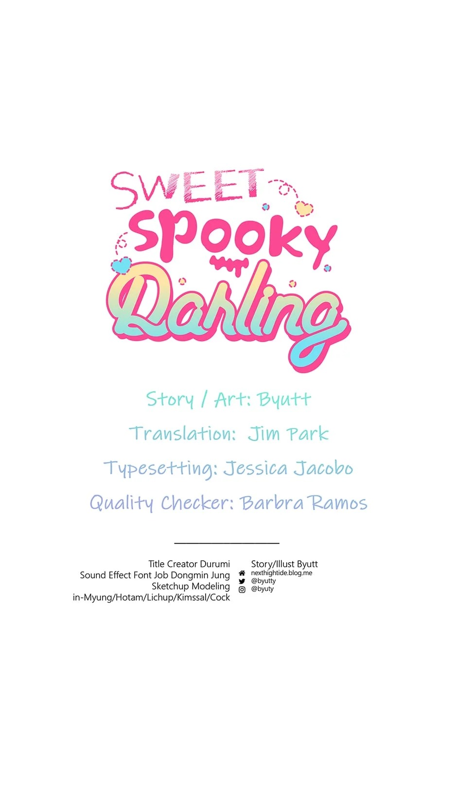 Sweet Spooky Darling - Page 1