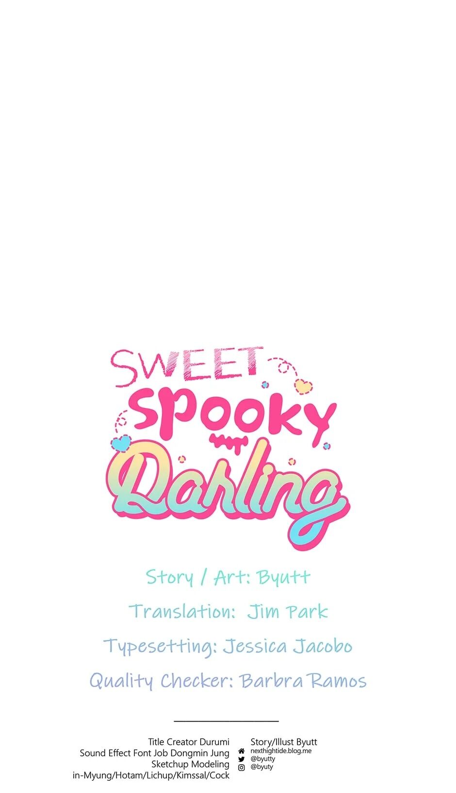 Sweet Spooky Darling - Page 1