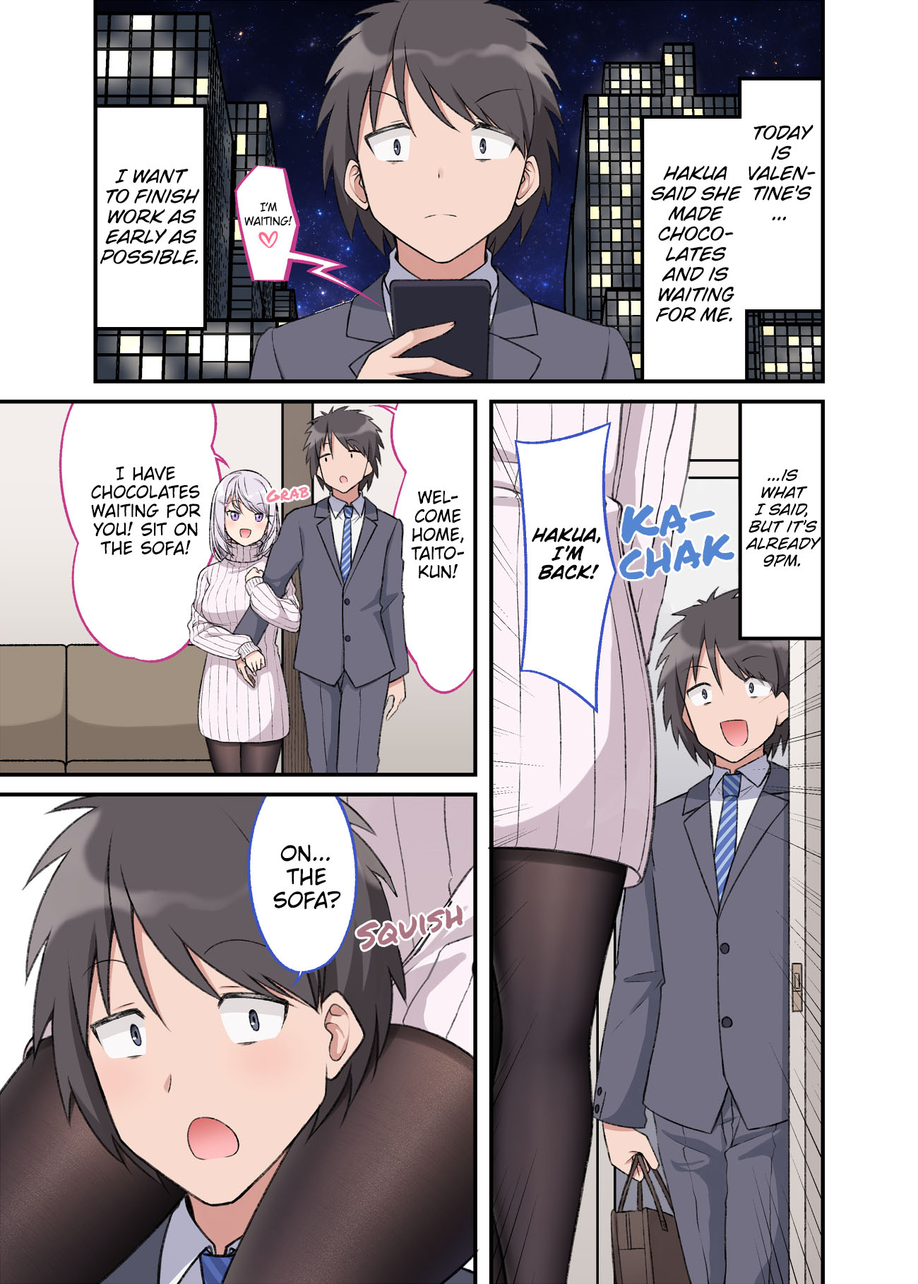 A Wife Who Heals With Tights Chapter 10 - Picture 1
