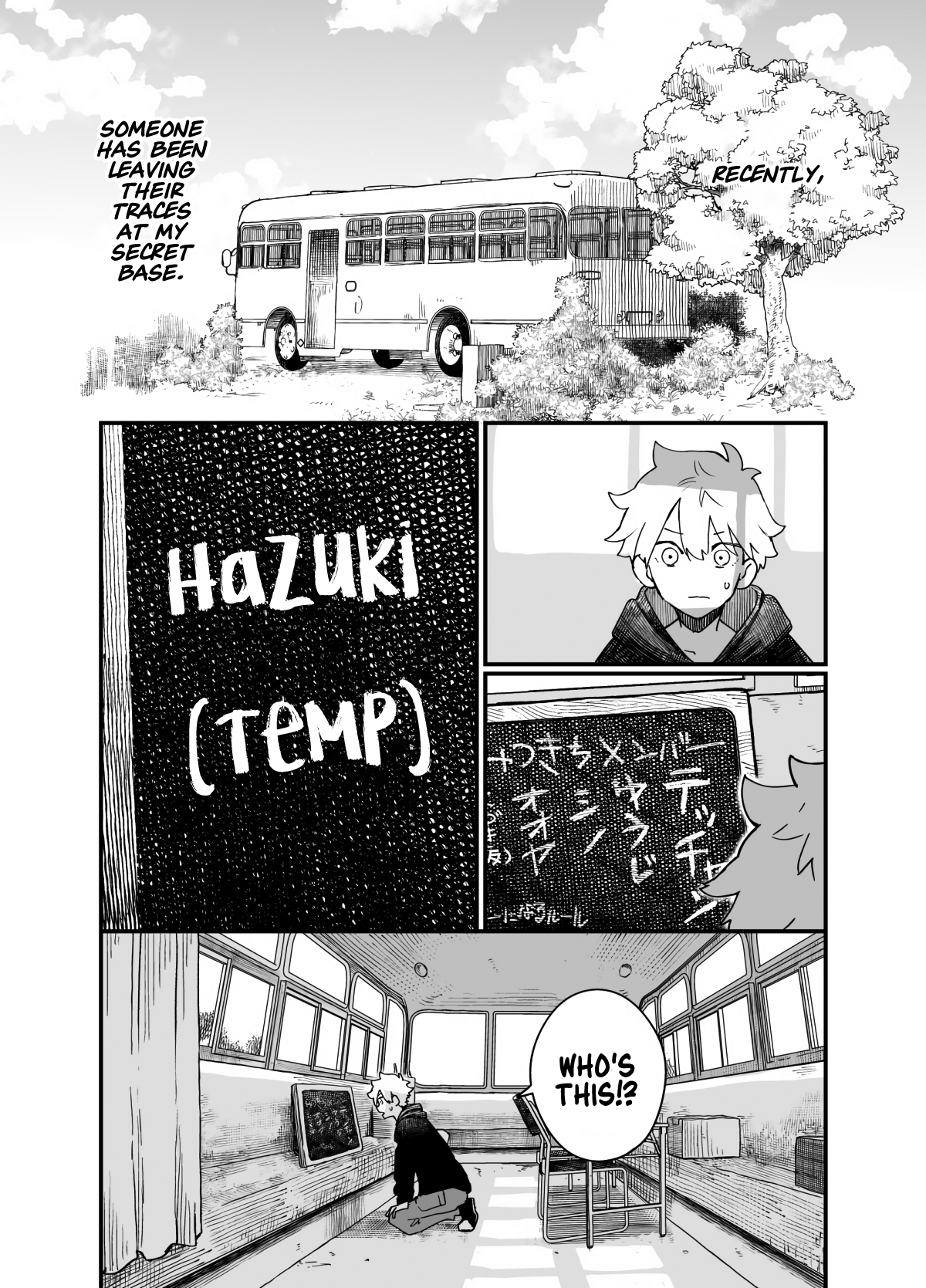 Living In An Abandoned Bus - Page 1