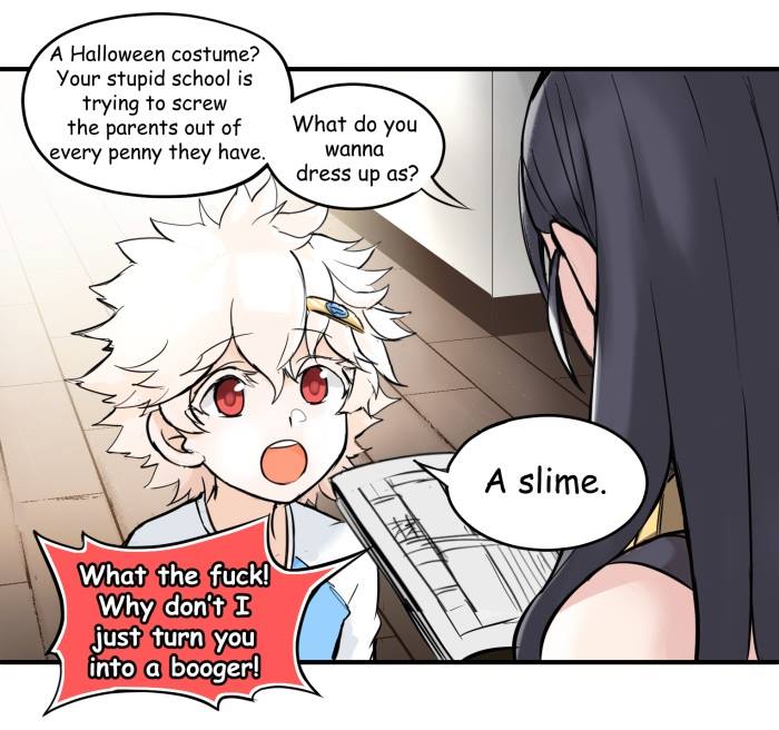Albino & Witch Chapter 4.2: Happy Halloween - Picture 1