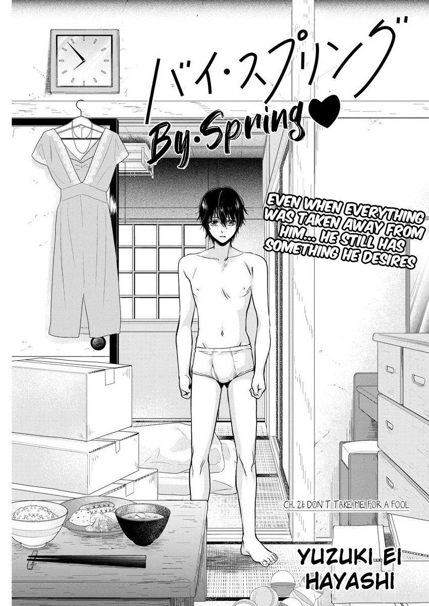 By Spring Vol.3 Chapter 21: Don't Take Me For A Fool - Picture 2