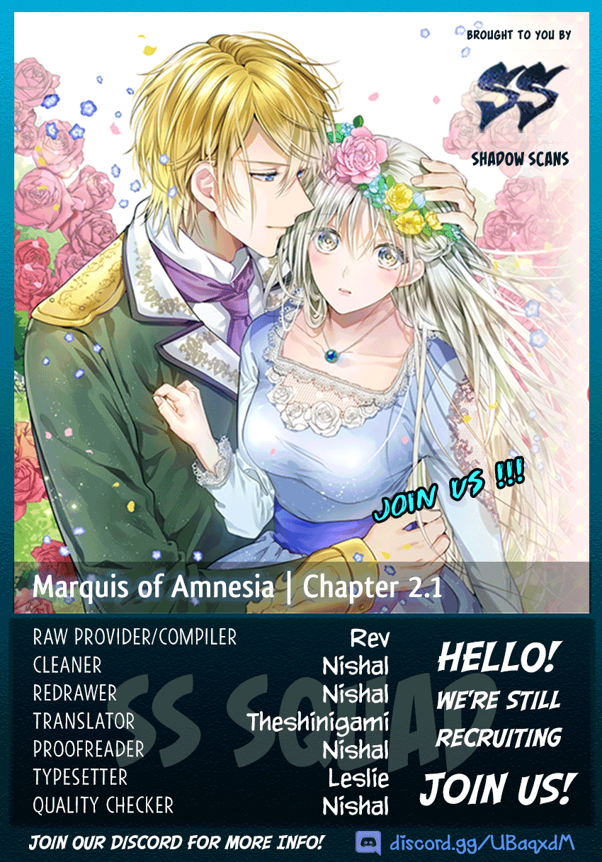 Marquis Of Amnesia Chapter 2.1 - Picture 1