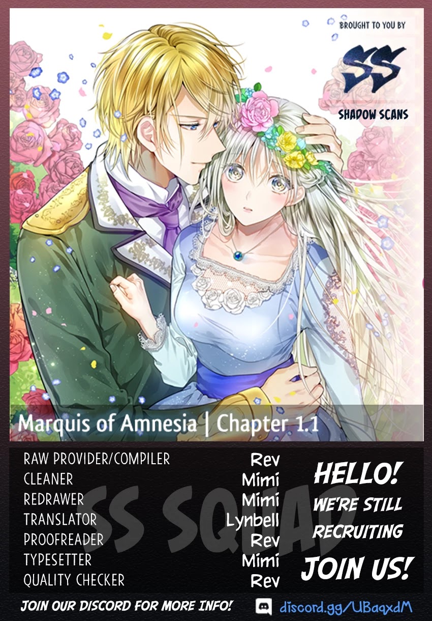 Marquis Of Amnesia Chapter 1.1 - Picture 1