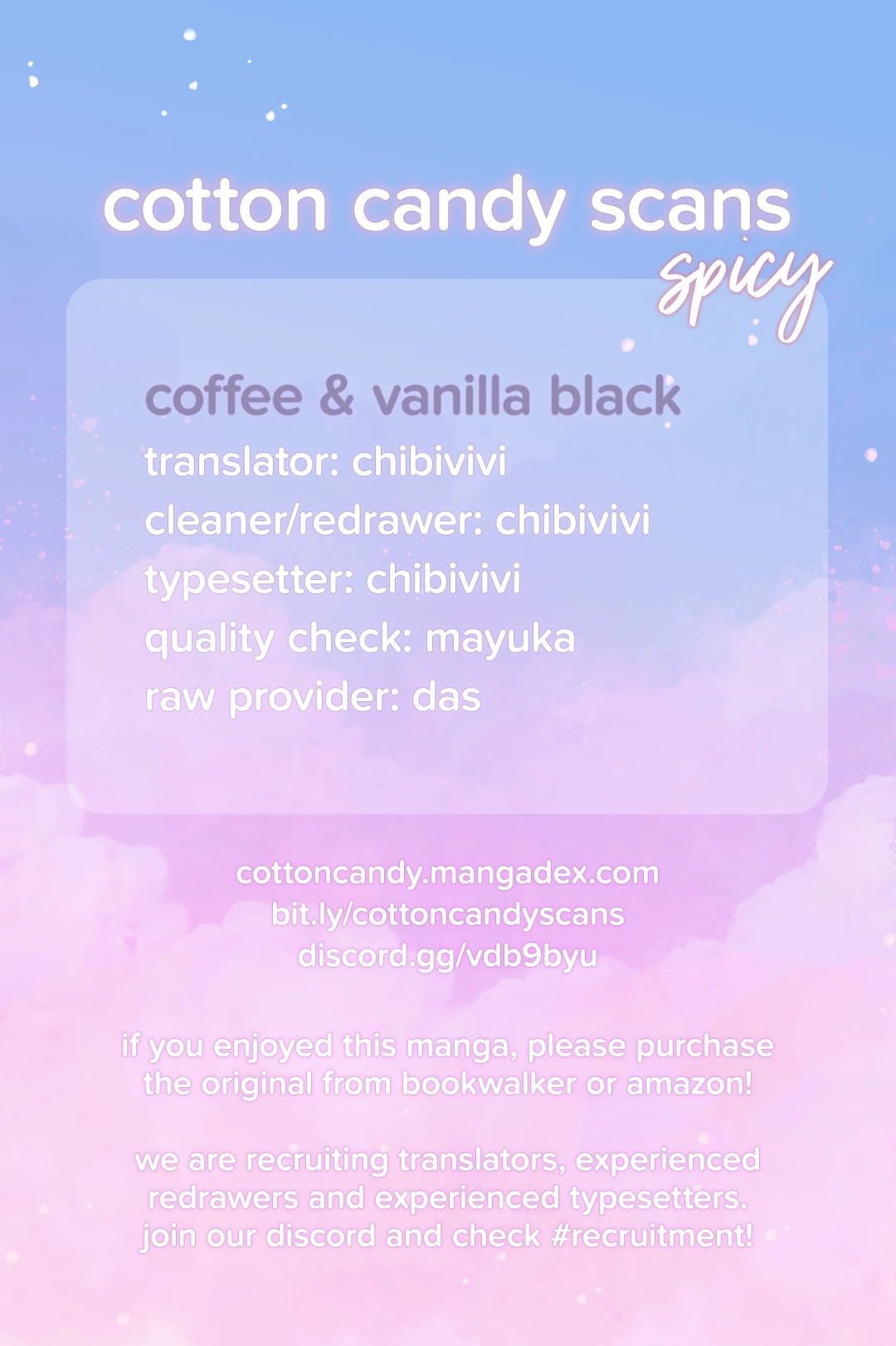 Coffee & Vanilla Black - Page 1
