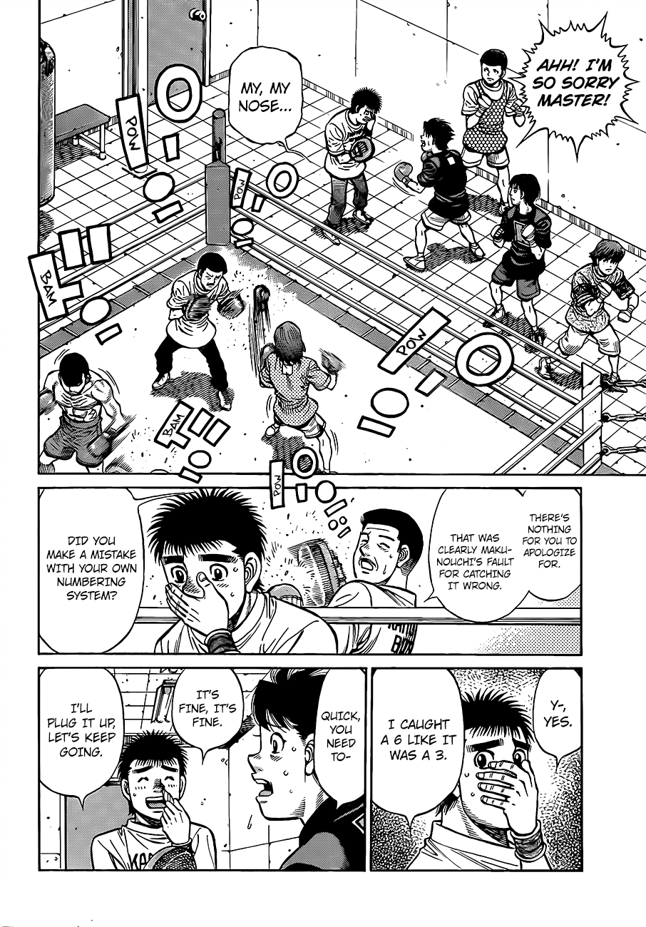 Hajime No Ippo Chapter 1317: The Secret Behind Holding Mitts - Picture 3