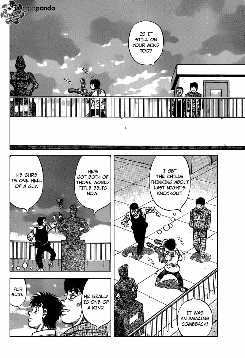 Hajime No Ippo Chapter 1122 V2 : Glory Rains Upon The Hawk - Picture 2