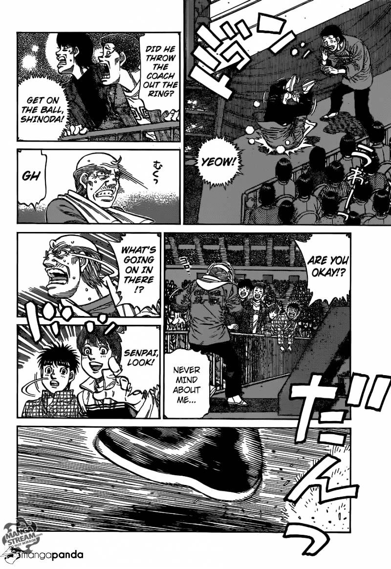 Hajime No Ippo Chapter 1100 : The Ox S True Power - Picture 2