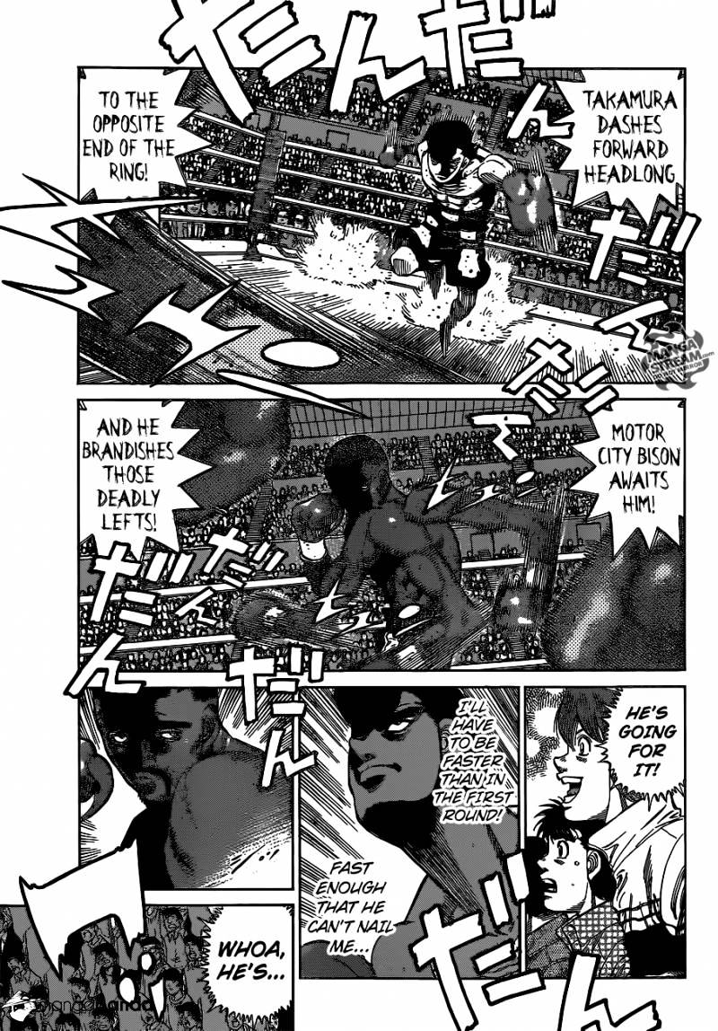 Hajime No Ippo Chapter 1100 : The Ox S True Power - Picture 3