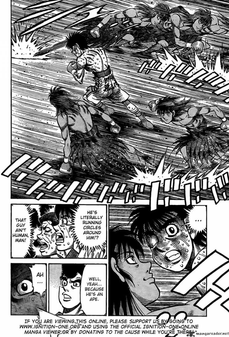 Hajime No Ippo Chapter 884 : Right There...! - Picture 2