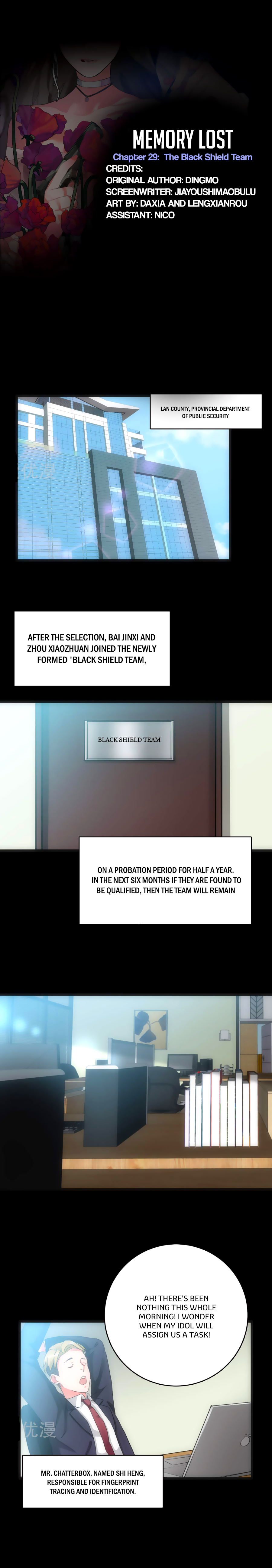 Memory Lost Chapter 29: The Black Shield Team - Picture 3