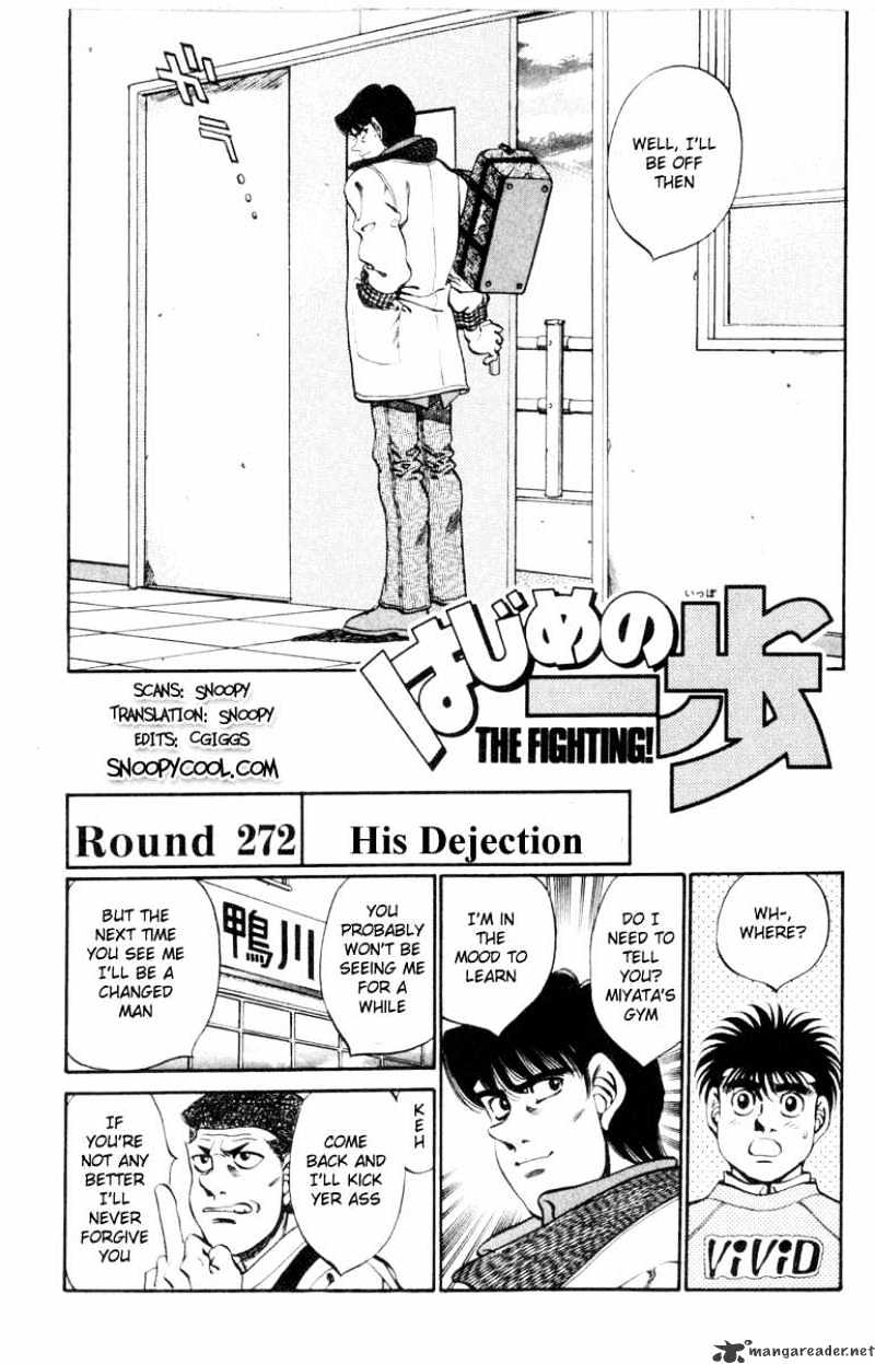 Hajime No Ippo Chapter 272 - Picture 1